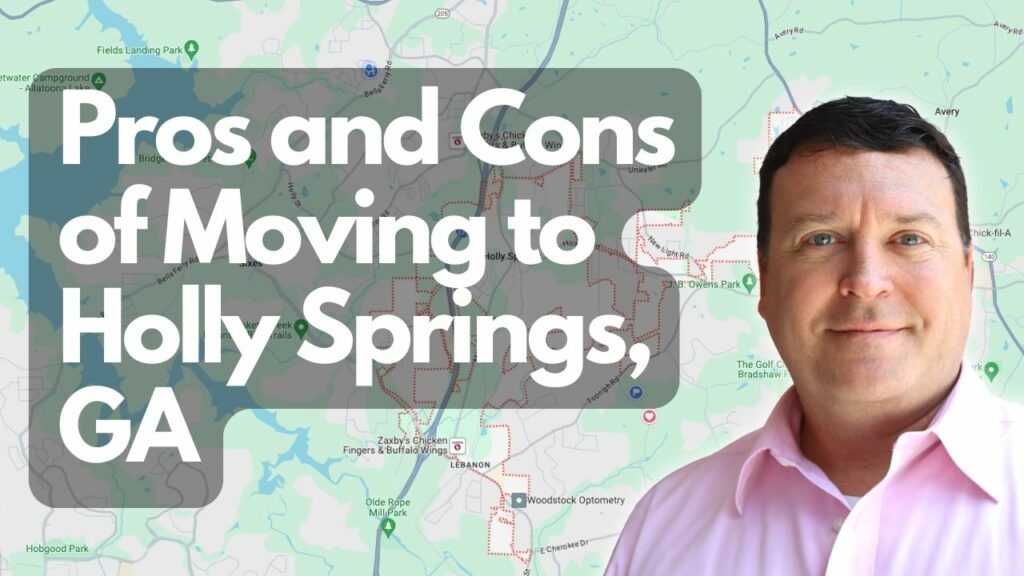 Article explaining the pros and cons of moving to Holly Springs, GA